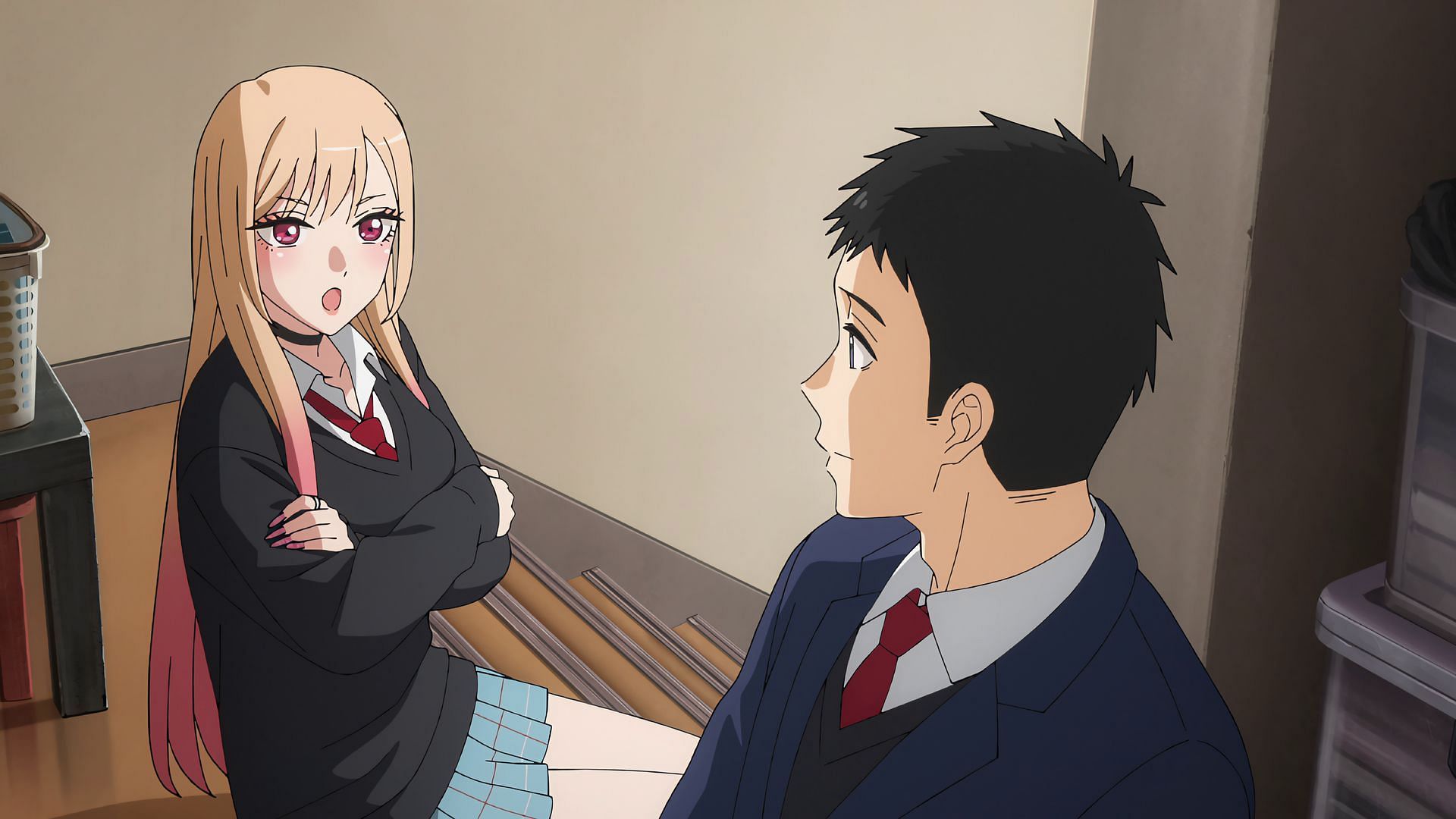 Marin and Gojo in My Dress Up Darling season 2 episode 4 (Image via CloverWorks)